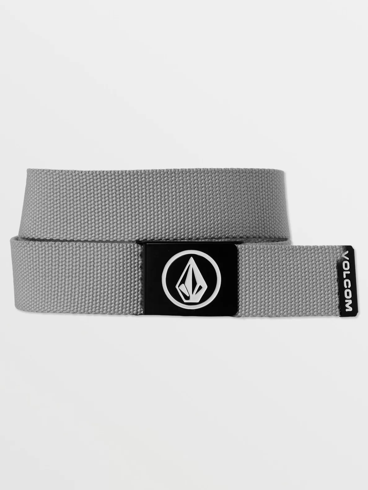 Volcom Circle Web Belt Heather Grey | Men Belts & Wallets