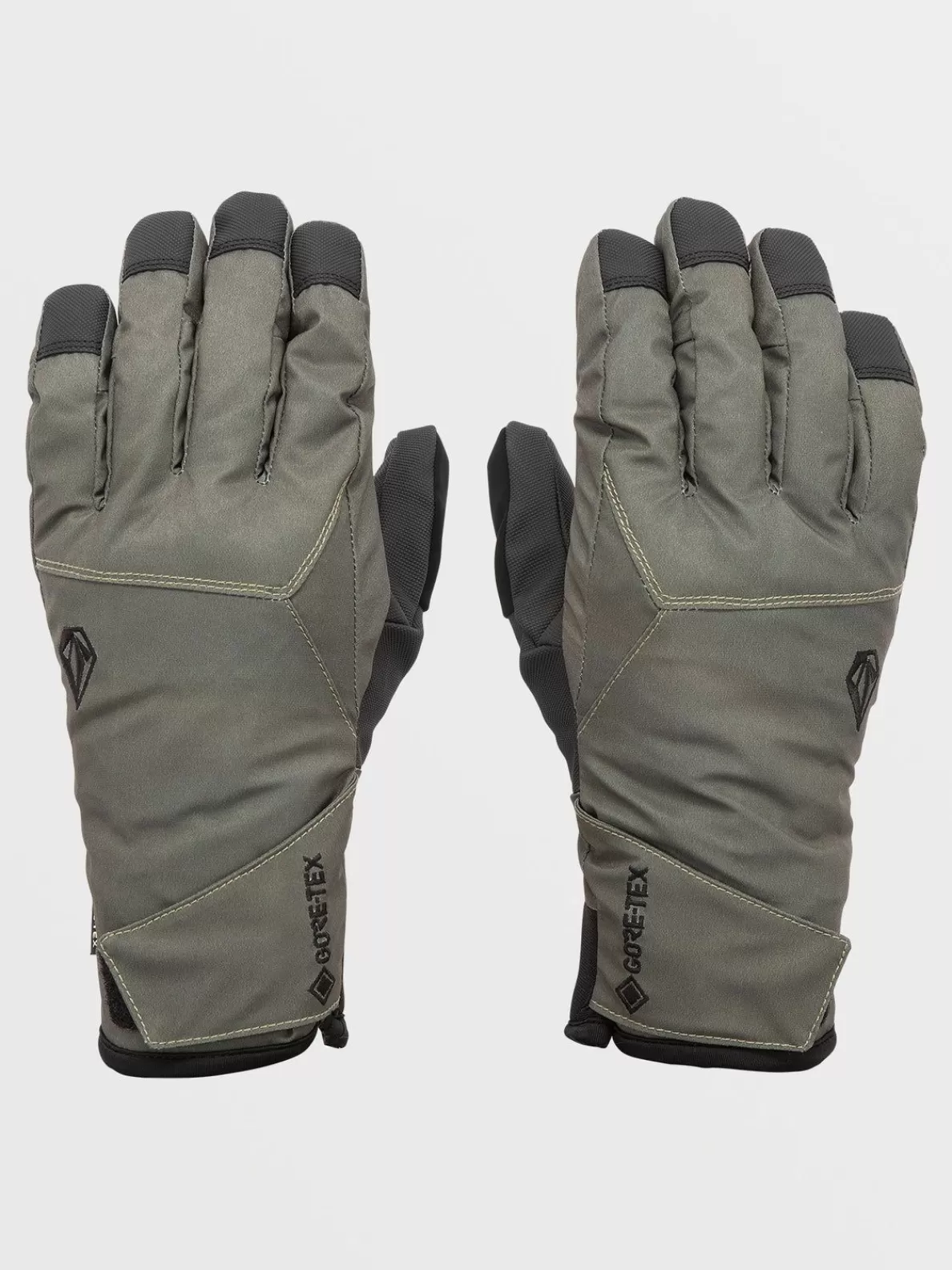 Volcom Mens Cp2 Gore-Tex Gloves Light Military | Men Gloves & Mitts