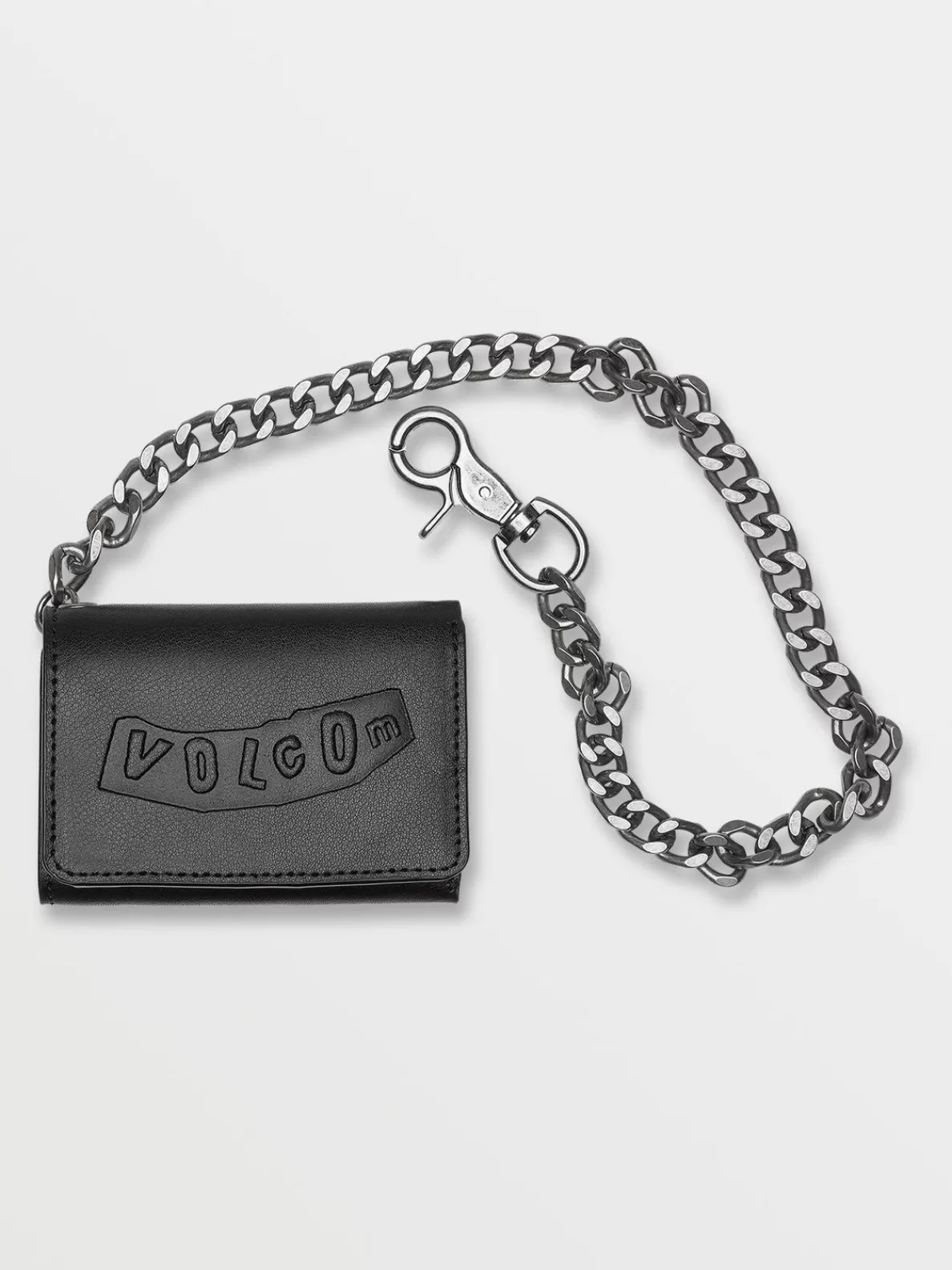 Volcom Pistol Leather Wallet Black | Men Belts & Wallets