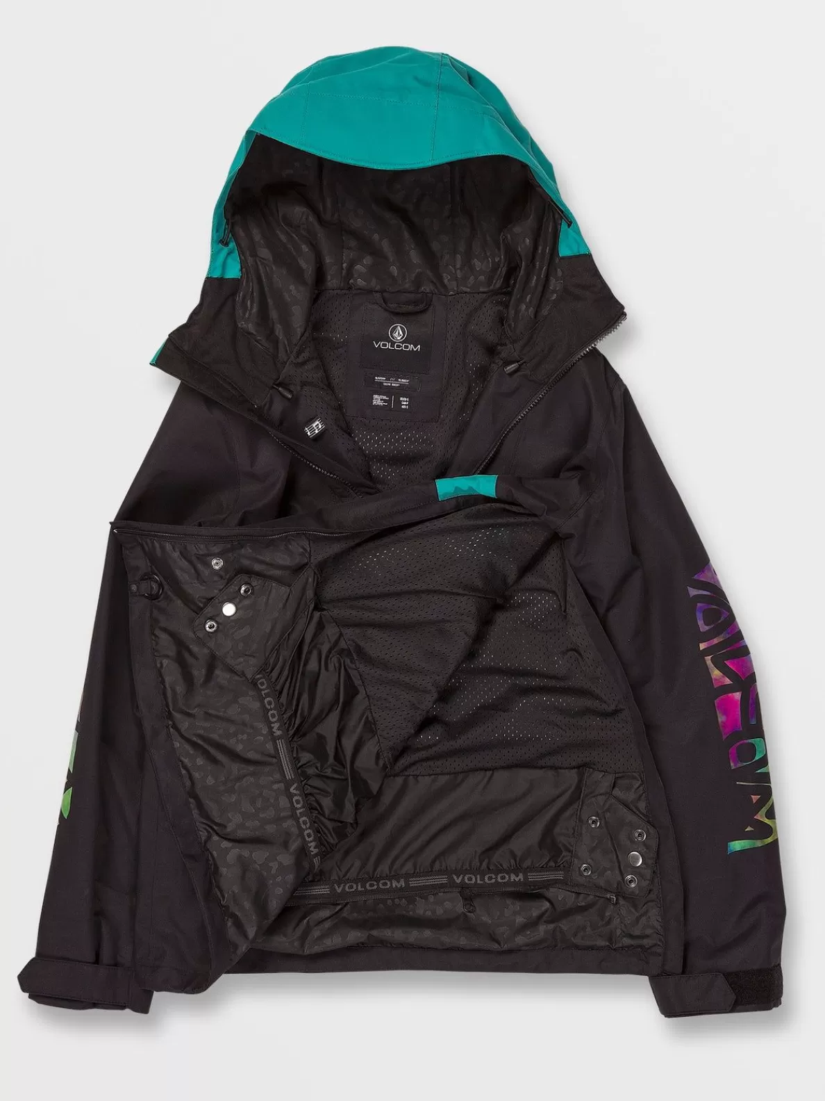 Volcom Womens Ashfield Pullover Black | Women Jackets