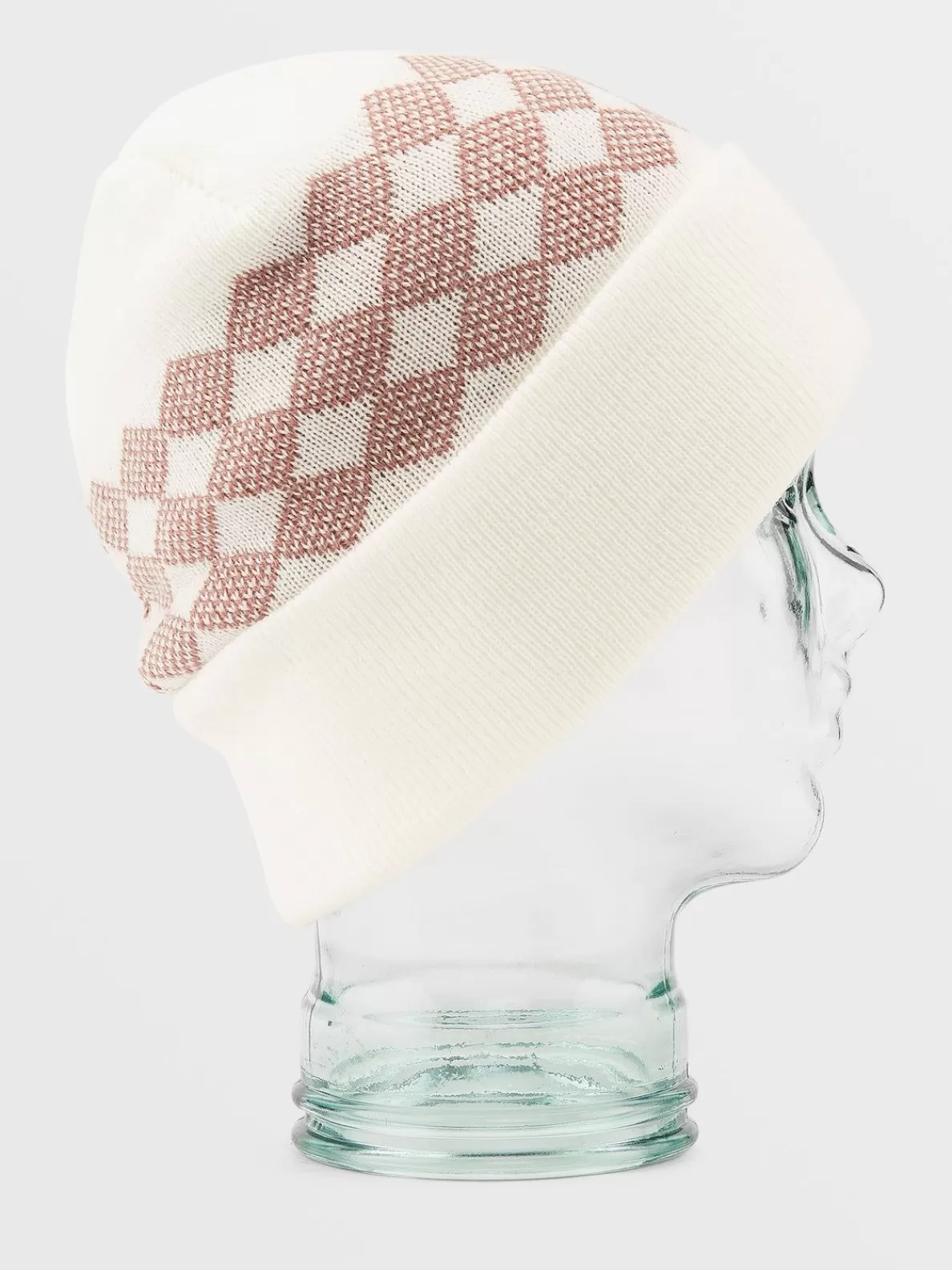 Volcom Womens Check This Beanie White | Women Beanies