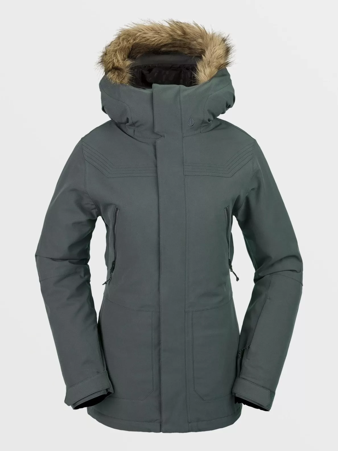 Volcom Womens Shadow Insulated Jacket Eucalyptus | Women Jackets